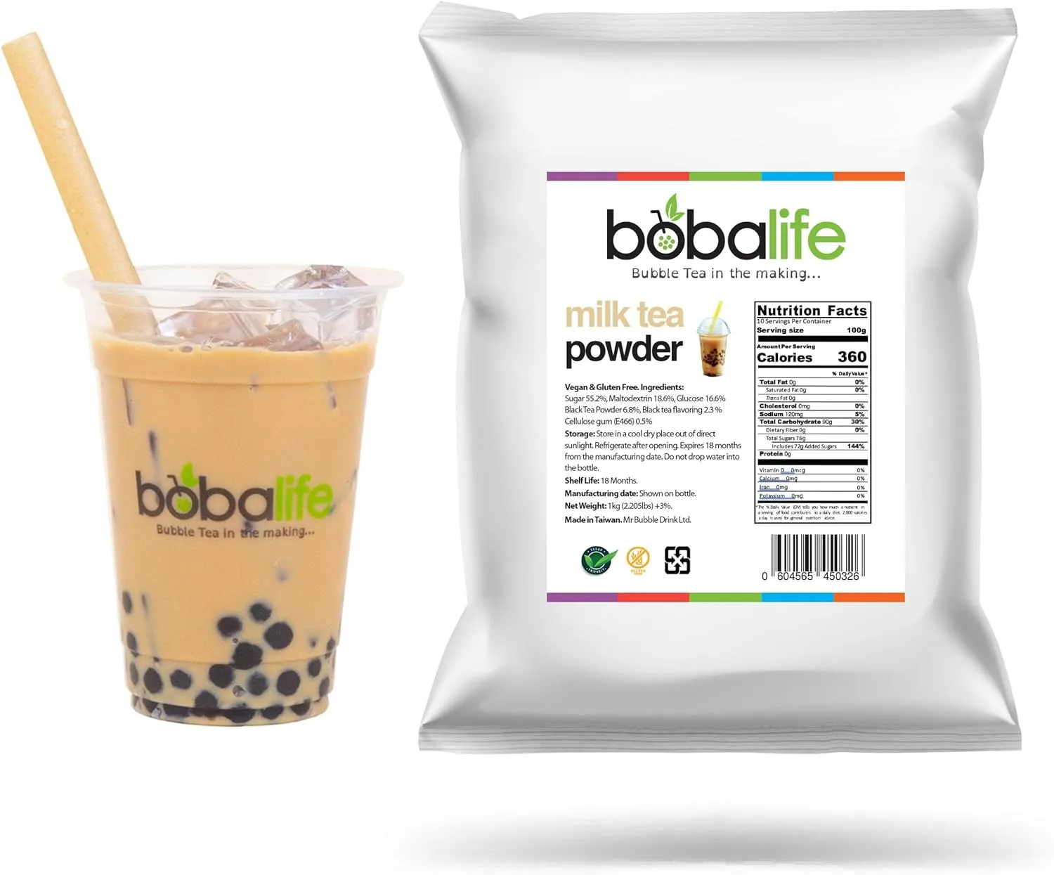 Bubble Tea - Milk Tea Powder (1kg)