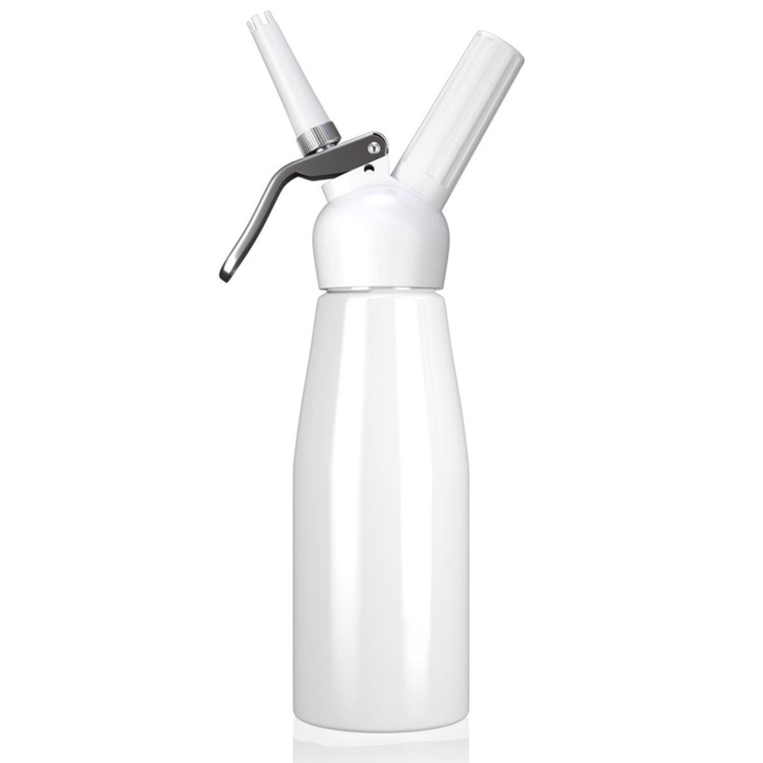 Cream Whipper - 0.5 litre Plastic Head (White)