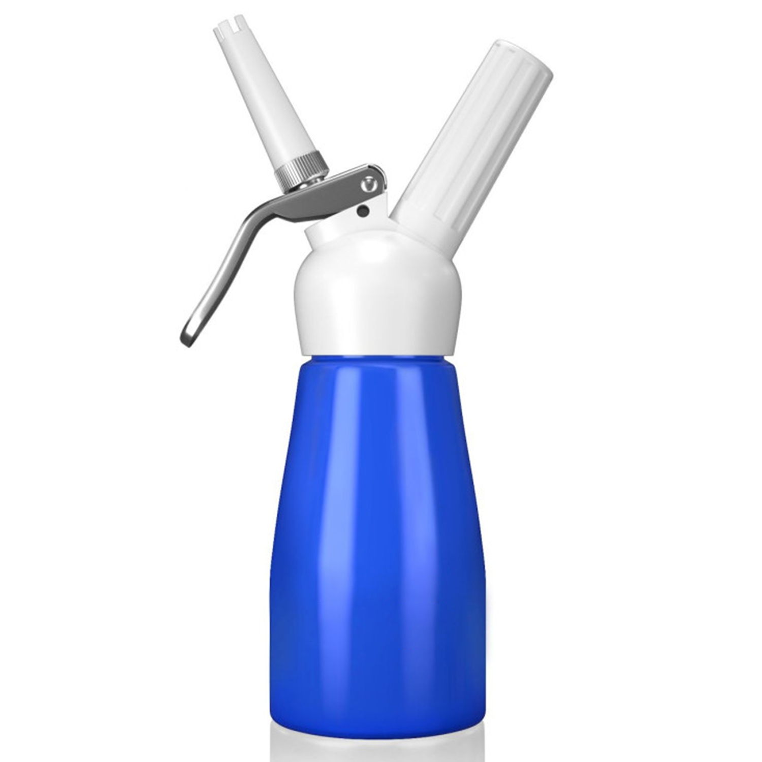 Cream Whipper - 0.25 litre Plastic Head (Blue)