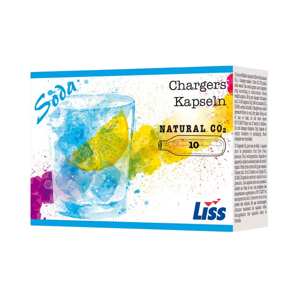 Liss Soda Sparklets CO2 Charger Cartridges (Case of 360)