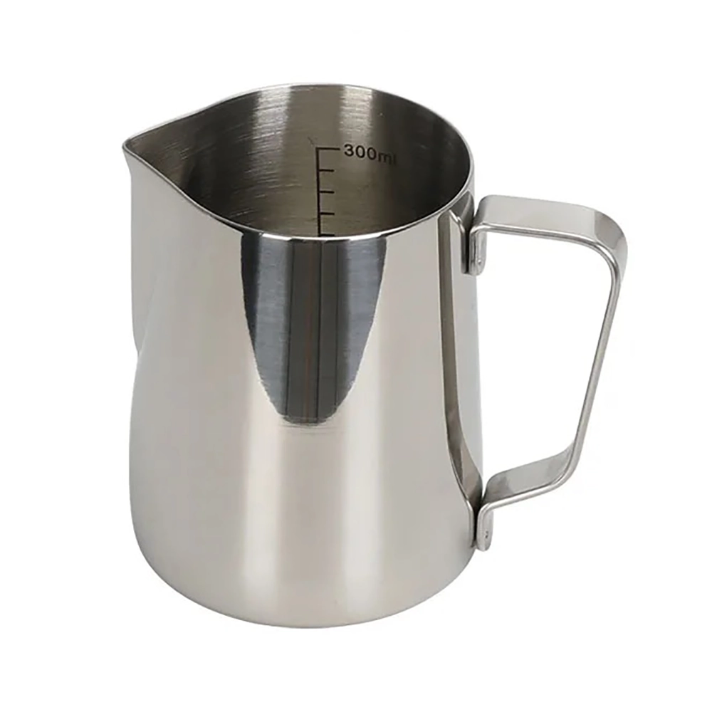 Milk Foaming/Frothing Latte Jug - Stainless Steel (12oz/350ml)