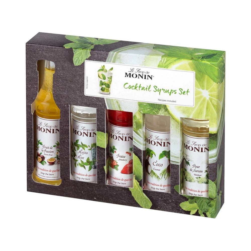 Monin - Cocktail Syrup Gift Set (5 x 50ml)