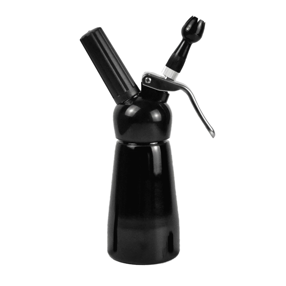 Cream Whipper - 0.25 litre Plastic Head (Black)