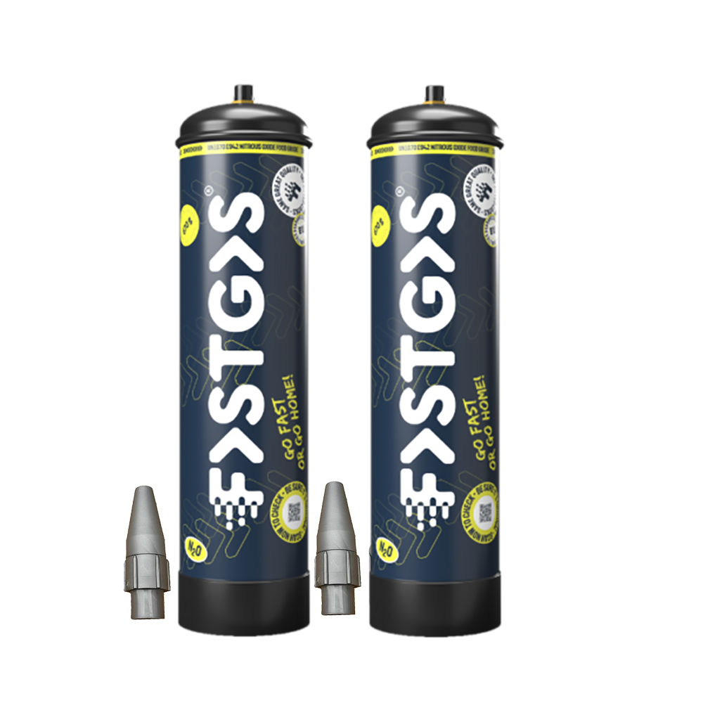 Cream Chargers by   Fast Gas x 2 (670g N2O)