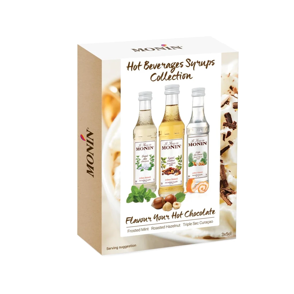 Monin - Hot Chocolate Syrup Gift Set (3 x 50ml)